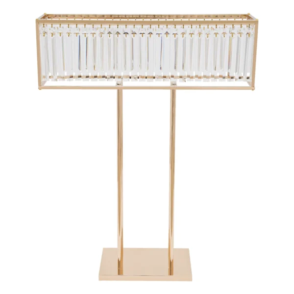 Gold Crystal Flower Stand - Image 2
