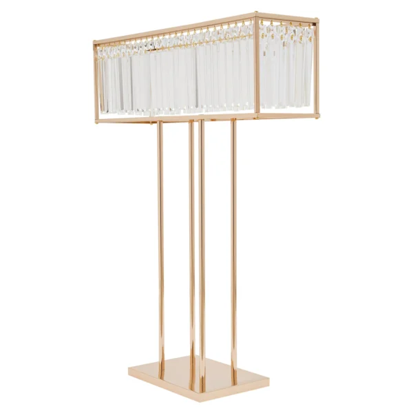 Gold Crystal Flower Stand - Image 3