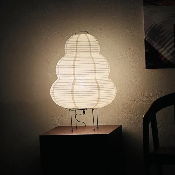 Japanese Rice Paper Lamp - Image 4
