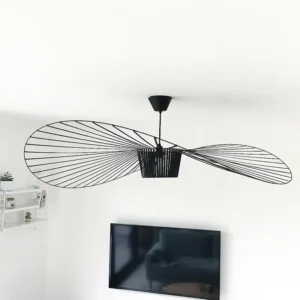 Nordic Straw Hat Lamp