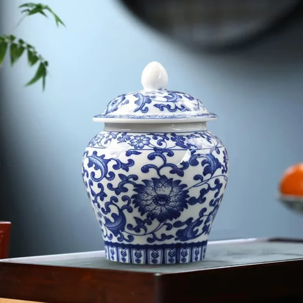 Porcelain Temple Jar - Image 3