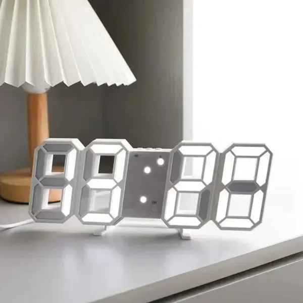 3D LED Alarm Clock - Image 3
