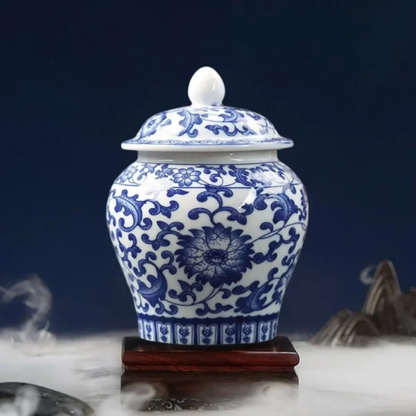 Porcelain Temple Jar - Image 2