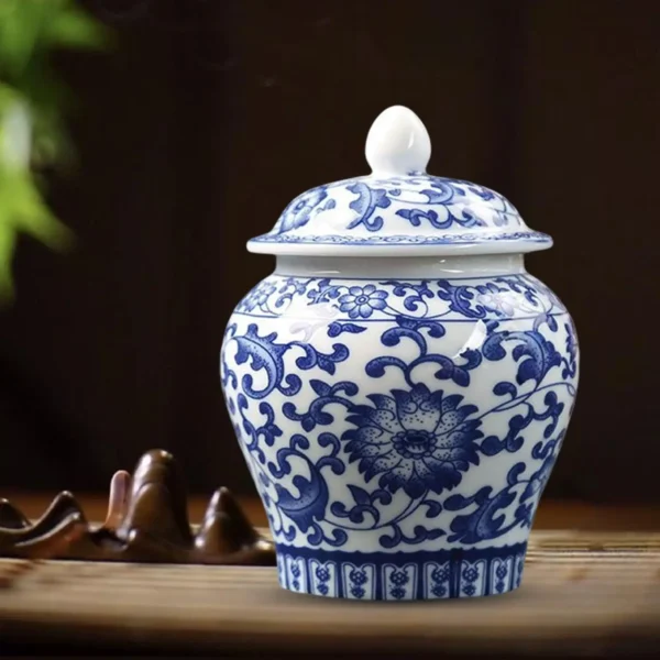Porcelain Temple Jar - Image 4